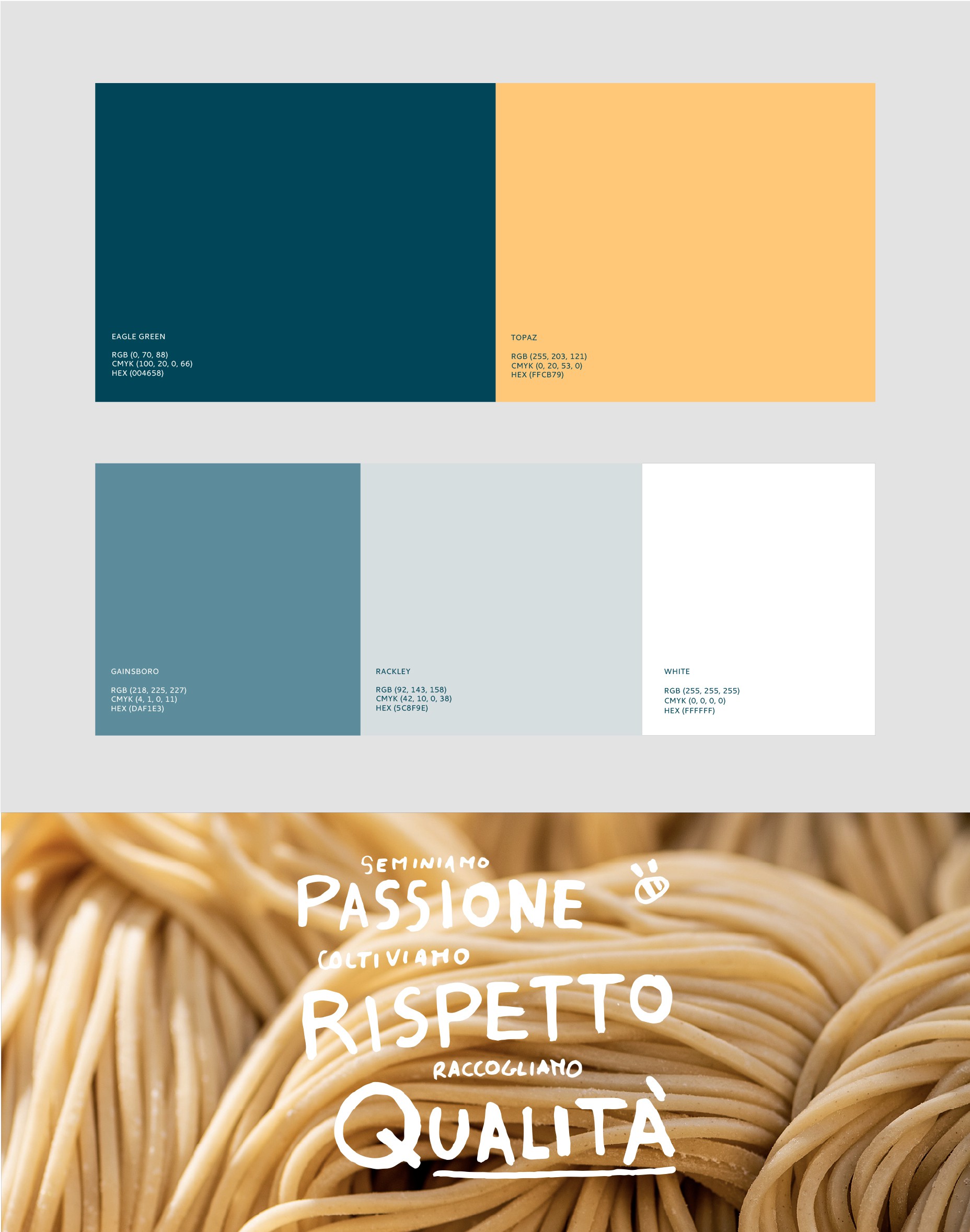 Terre Ritrovate Palette