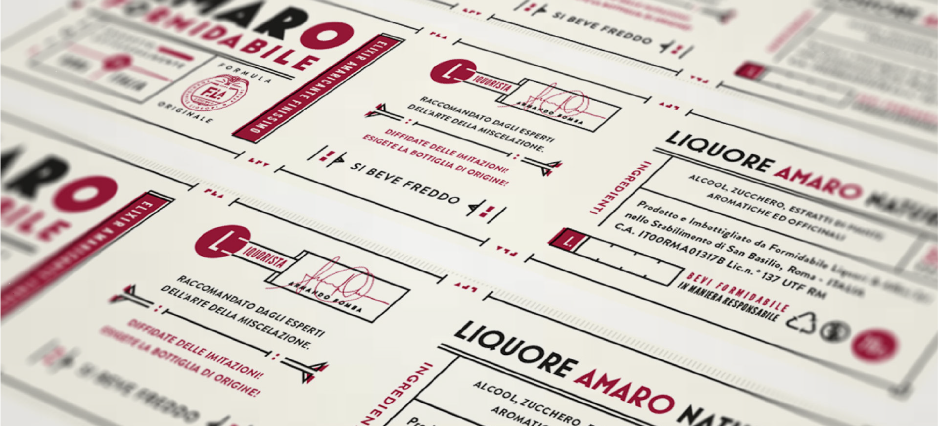 AMARO FORMIDABILE intro photo